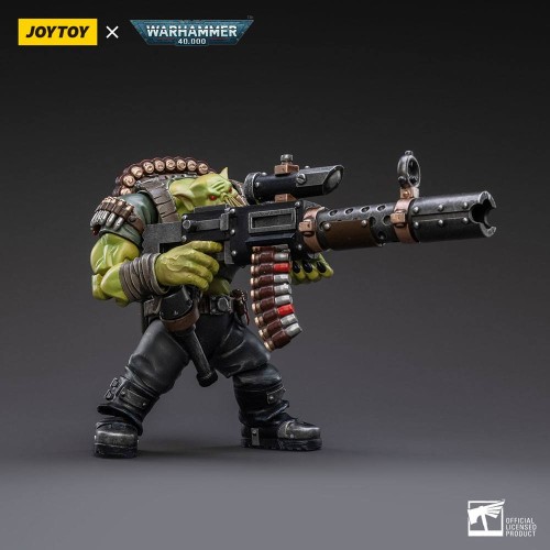 Warhammer 40k Action Figure 1/18 Ork Kommandos Snipa Boy Balrukk 13 cm