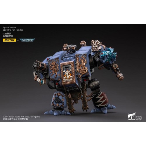 Warhammer 40k Action Figure 1/18 Space Wolves Bjorn the Fell-Handed 19 cm