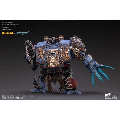 Warhammer 40k Action Figure 1/18 Space Wolves Bjorn the Fell-Handed 19 cm