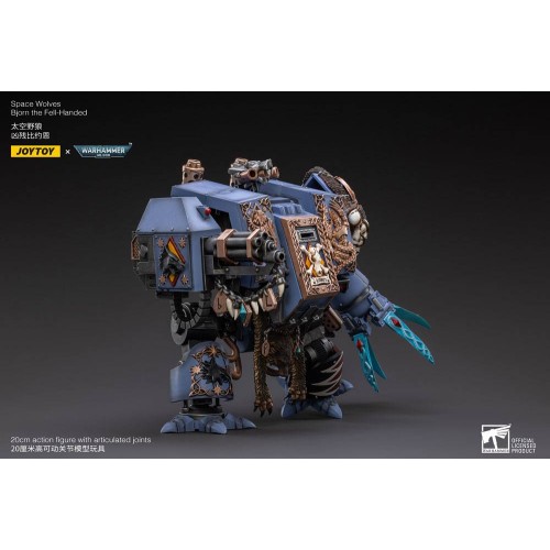 Warhammer 40k Action Figure 1/18 Space Wolves Bjorn the Fell-Handed 19 cm
