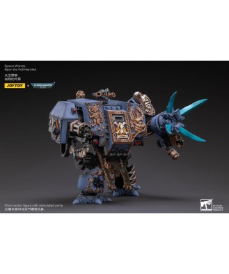 Warhammer 40k Action Figure 1/18 Space Wolves Bjorn the Fell-Handed 19 cm