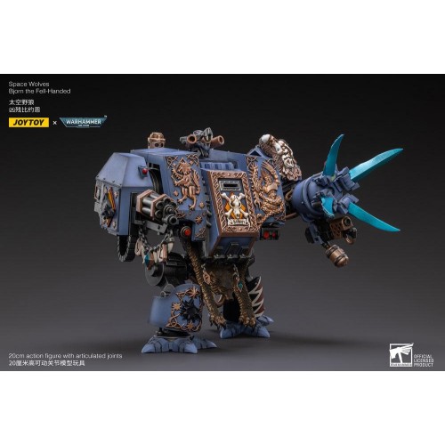 Warhammer 40k Action Figure 1/18 Space Wolves Bjorn the Fell-Handed 19 cm