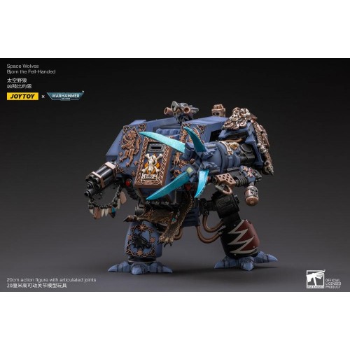 Warhammer 40k Action Figure 1/18 Space Wolves Bjorn the Fell-Handed 19 cm