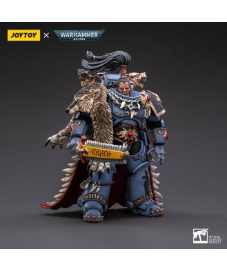 Warhammer 40k Action Figure 1/18 Space Wolves Ragnar Blackmane 13 cm