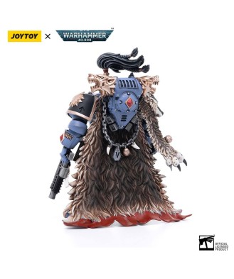 Warhammer 40k Action Figure 1/18 Space Wolves Ragnar Blackmane 13 cm