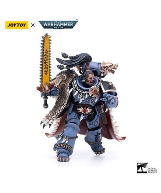 Warhammer 40k Action Figure 1/18 Space Wolves Ragnar Blackmane 13 cm