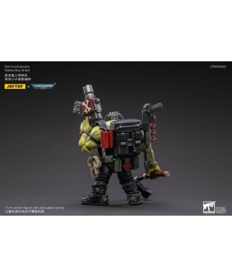 Warhammer 40k Action Figure 1/18 Ork Kommandos Dakka Boy Snarit 13 cm