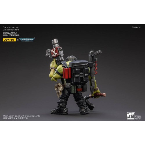 Warhammer 40k Action Figure 1/18 Ork Kommandos Dakka Boy Snarit 13 cm