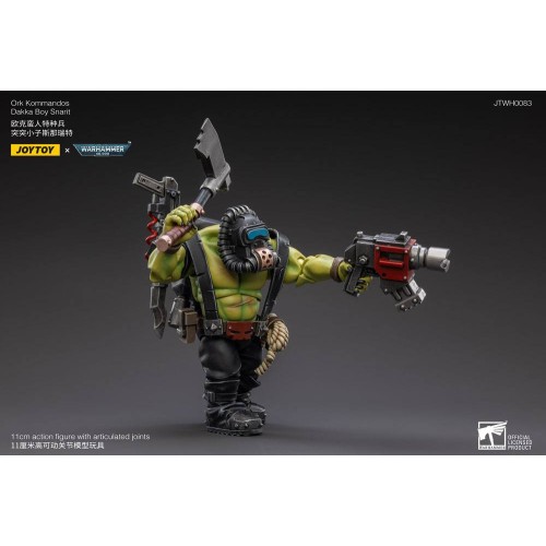 Warhammer 40k Action Figure 1/18 Ork Kommandos Dakka Boy Snarit 13 cm