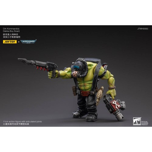 Warhammer 40k Action Figure 1/18 Ork Kommandos Dakka Boy Snarit 13 cm