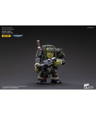 Warhammer 40k Action Figure 1/18 Ork Kommandos Dakka Boy Rotbilge 13 cm
