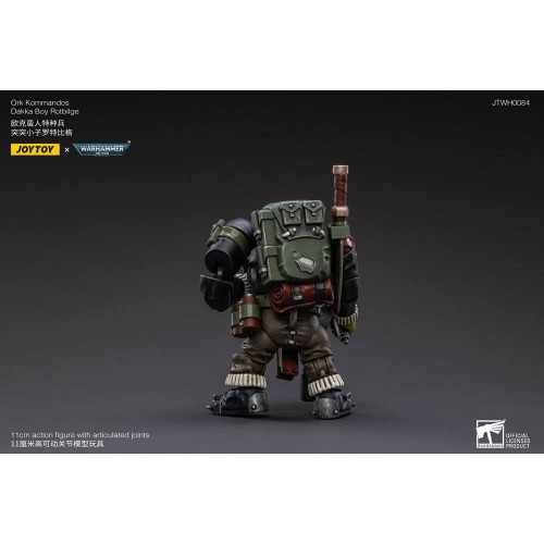 Warhammer 40k Action Figure 1/18 Ork Kommandos Dakka Boy Rotbilge 13 cm