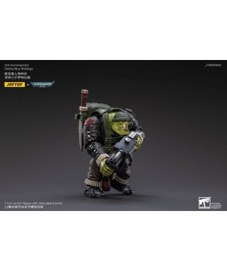 Warhammer 40k Action Figure 1/18 Ork Kommandos Dakka Boy Rotbilge 13 cm