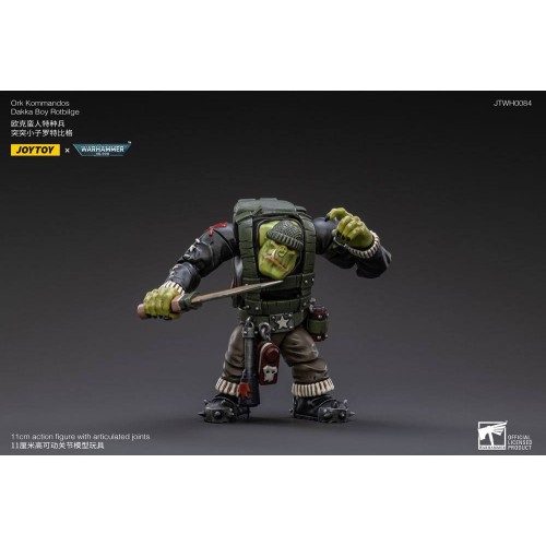 Warhammer 40k Action Figure 1/18 Ork Kommandos Dakka Boy Rotbilge 13 cm