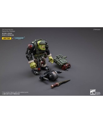 Warhammer 40k Action Figure 1/18 Ork Kommandos Dakka Boy Rotbilge 13 cm