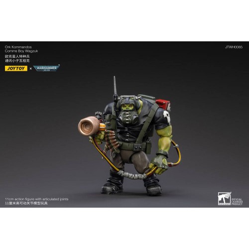 Warhammer 40k Action Figure 1/18 Ork Kommandos Comms Boy Wagzuk 13 cm