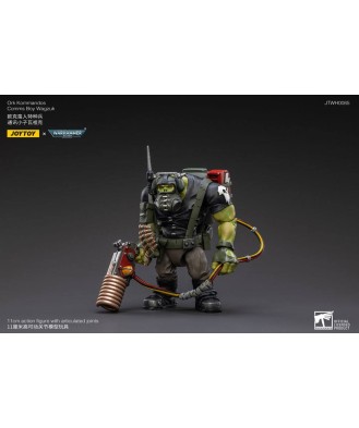 Warhammer 40k Action Figure 1/18 Ork Kommandos Comms Boy Wagzuk 13 cm