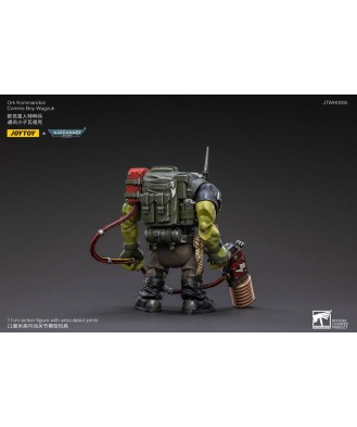 Warhammer 40k Action Figure 1/18 Ork Kommandos Comms Boy Wagzuk 13 cm