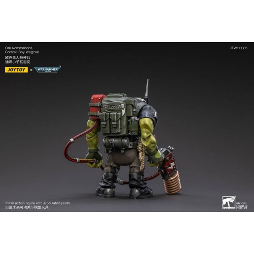 Warhammer 40k Action Figure 1/18 Ork Kommandos Comms Boy Wagzuk 13 cm