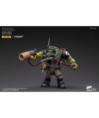 Warhammer 40k Action Figure 1/18 Ork Kommandos Comms Boy Wagzuk 13 cm