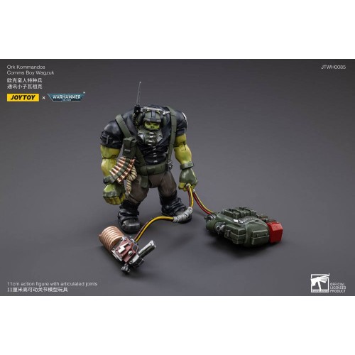 Warhammer 40k Action Figure 1/18 Ork Kommandos Comms Boy Wagzuk 13 cm