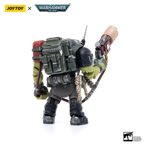 Warhammer 40k Action Figure 1/18 Ork Kommandos Comms Boy Wagzuk 13 cm