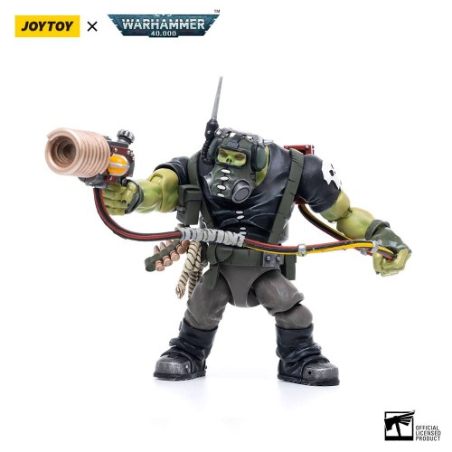 Warhammer 40k Action Figure 1/18 Ork Kommandos Comms Boy Wagzuk 13 cm