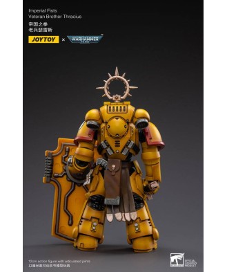 Warhammer 40k Action Figure 1/18 Imperial Fists Veteran Brother Thracius 12 cm