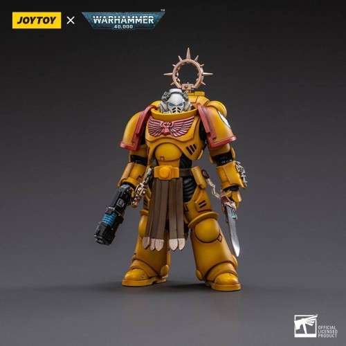 Warhammer 40k Action Figure 1/18 Imperial Fists Veteran Brother Thracius 12 cm