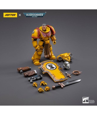 Warhammer 40k Action Figure 1/18 Imperial Fists Veteran Brother Thracius 12 cm
