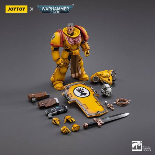 Warhammer 40k Action Figure 1/18 Imperial Fists Veteran Brother Thracius 12 cm