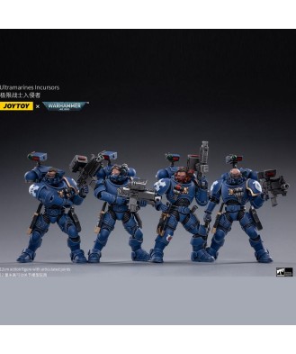 Warhammer 40k Action Figure 4-Pack 1/18 Ultramarines Incursors 12 cm