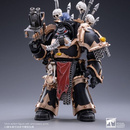 Warhammer 40k Action Figure 1/18 Black Legion Brother Bathalorr 17 cm