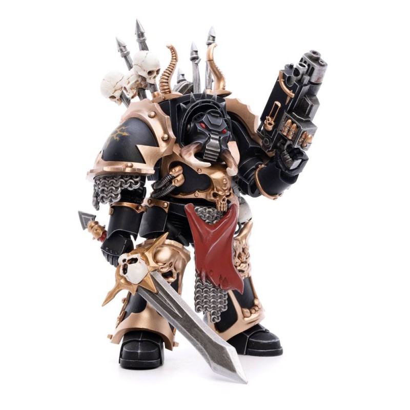 Warhammer 40k Action Figure 1/18 Black Legion Brother Gnarl 17 cm