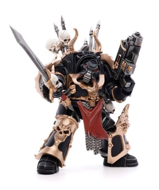 Warhammer 40k Action Figure 1/18 Black Legion Brother Gnarl 17 cm