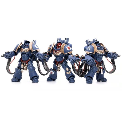 Warhammer 40k Action Figure 3-Pack 1/18 Ultramarines Aggressors 12 cm