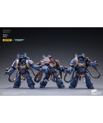 Warhammer 40k Action Figure 3-Pack 1/18 Ultramarines Aggressors 12 cm