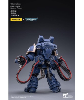 Warhammer 40k Action Figure 3-Pack 1/18 Ultramarines Aggressors 12 cm