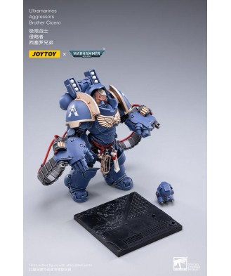 Warhammer 40k Action Figure 3-Pack 1/18 Ultramarines Aggressors 12 cm