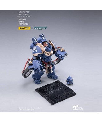 Warhammer 40k Action Figure 3-Pack 1/18 Ultramarines Aggressors 12 cm