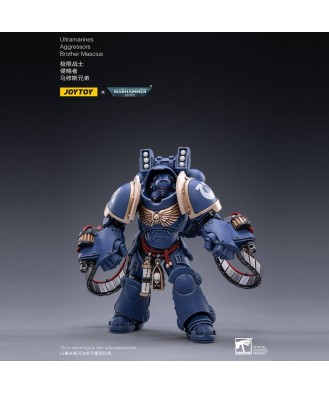 Warhammer 40k Action Figure 3-Pack 1/18 Ultramarines Aggressors 12 cm