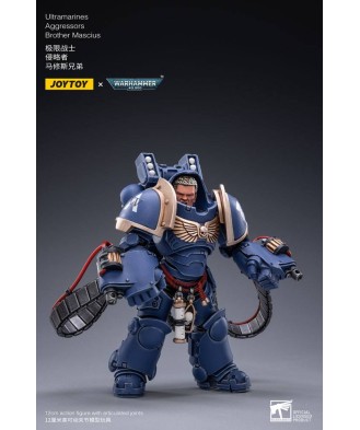 Warhammer 40k Action Figure 3-Pack 1/18 Ultramarines Aggressors 12 cm