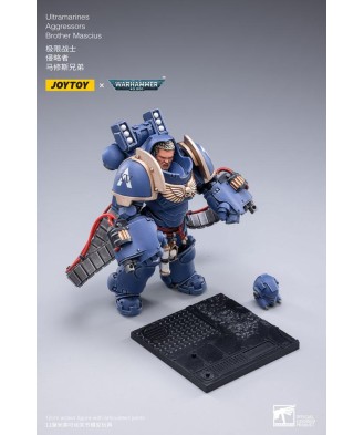 Warhammer 40k Action Figure 3-Pack 1/18 Ultramarines Aggressors 12 cm