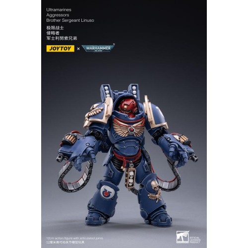 Warhammer 40k Action Figure 3-Pack 1/18 Ultramarines Aggressors 12 cm