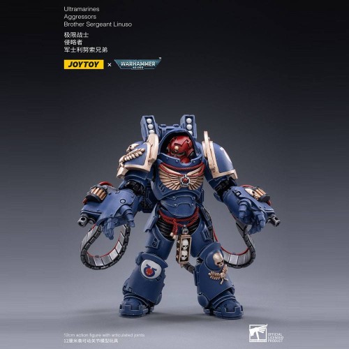 Warhammer 40k Action Figure 3-Pack 1/18 Ultramarines Aggressors 12 cm