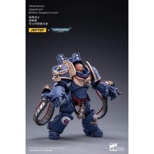 Warhammer 40k Action Figure 3-Pack 1/18 Ultramarines Aggressors 12 cm