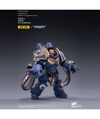 Warhammer 40k Action Figure 3-Pack 1/18 Ultramarines Aggressors 12 cm