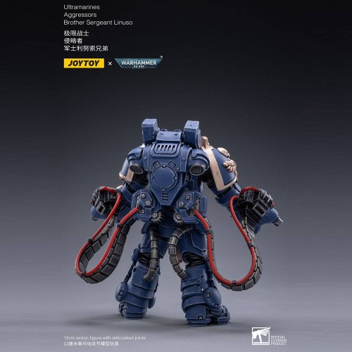 Warhammer 40k Action Figure 3-Pack 1/18 Ultramarines Aggressors 12 cm