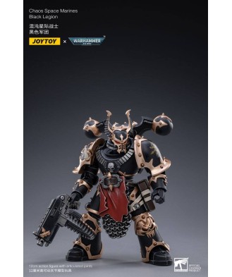 Warhammer 40k Action Figure 1/18 Chaos Space Marine 03 12 cm