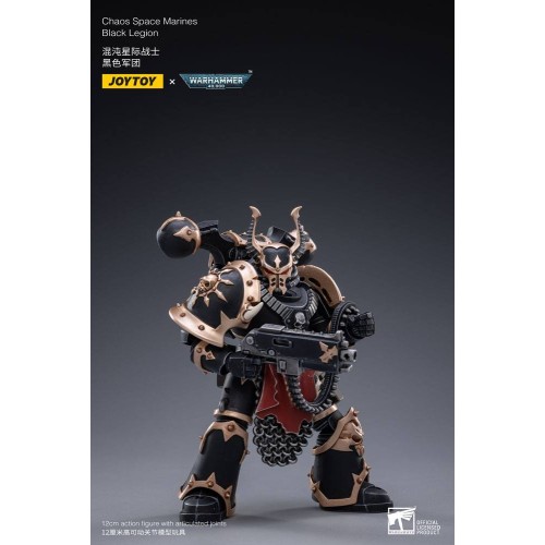 Warhammer 40k Action Figure 1/18 Chaos Space Marine 03 12 cm
